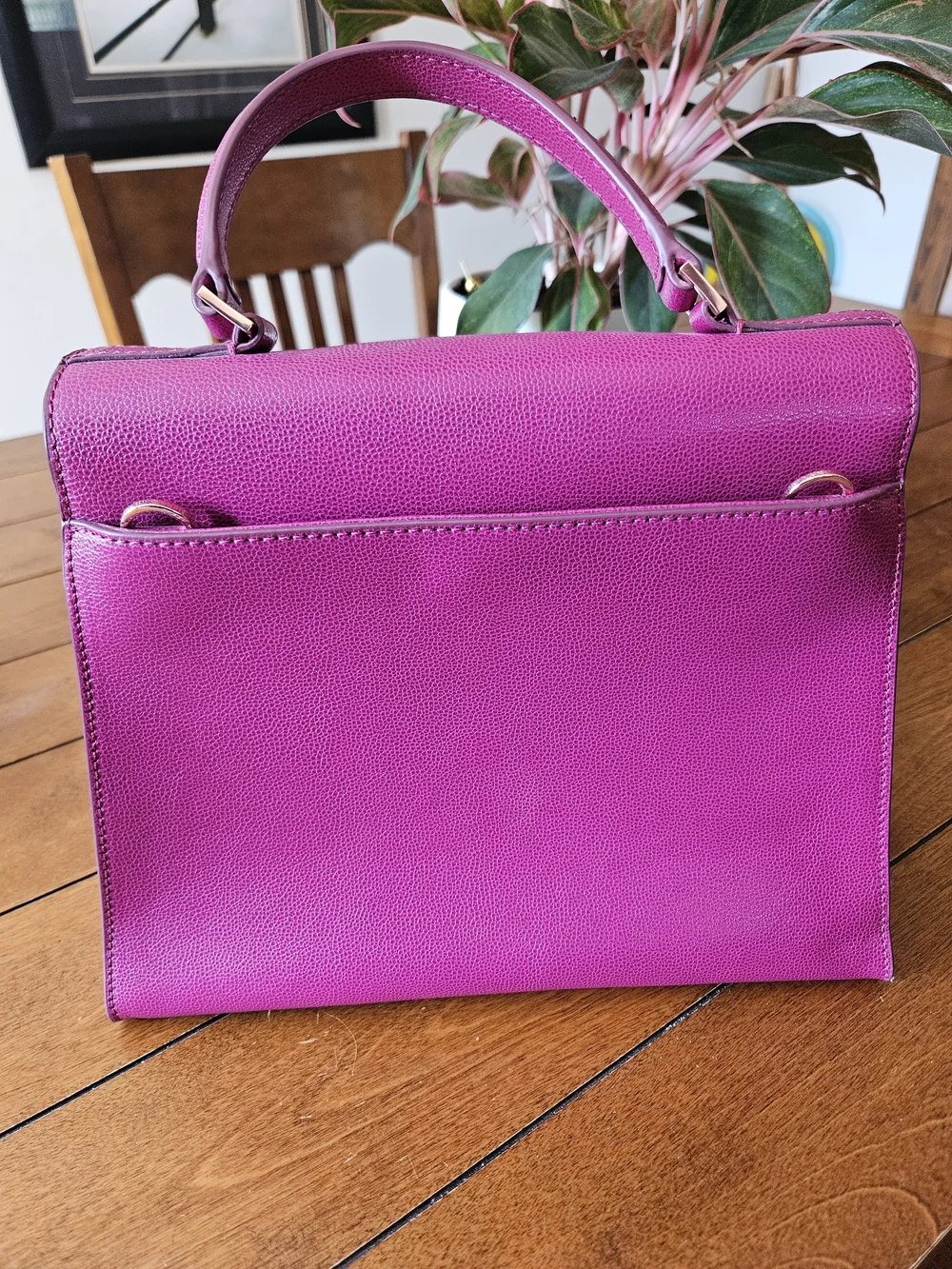 Ted Baker Ellice Top Handle Bag In Magenta Strap